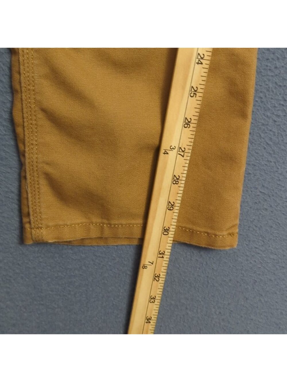 Dickies Pants Men's 30x32 Fits 30x30 Brown Flex Regular Fit Duck Cargo - Picture 6 of 11